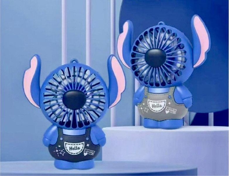 Stitch Детский вентилятор USB: Портативный ручной для детей P00061 фото