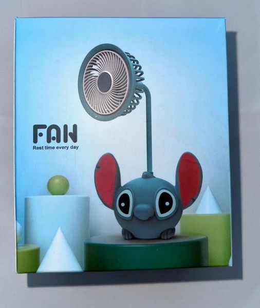 Lilo & Stitch Детский вентилятор с зарядкой USB: Портативный для детей P00081 фото