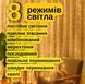 Гирлянда-штора Жёлтая LED USB с пультом 3&times;2м: Капли росы с крючками декоративная P000160 фото 1