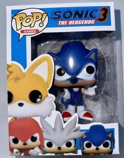 Funko Pop! Sonic with Ring Фігурка Сонік із кільцем: Колекційна P00057 фото