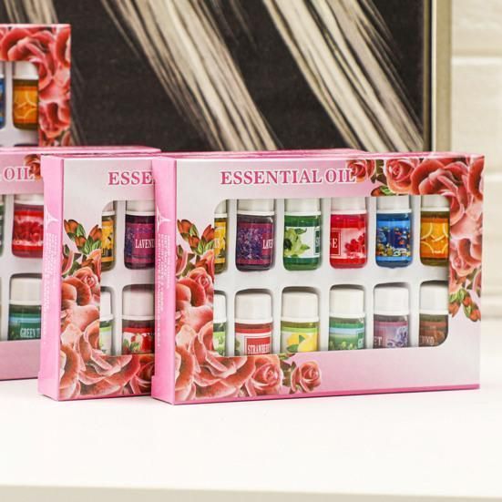 Османтус Essential Oil Набор эфирных масел 12шт&times;3мл водорастворимых: Для диффузора релакс P00020 фото