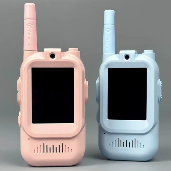 Video Walkie Talkie Дитячі рації з відеозв'язком Набір 2шт із камерою: Кольоровий екран P000331 фото