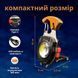 W5147 Фонарик LED аккумуляторный Type-C 7 режимов: Мультитул зажигалка карабин нож P000127 фото 2