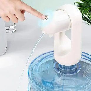 Suction Pump LY-608 Электропомпа для воды аккумуляторная Белая: Для бутылей 5-19л P00089 фото