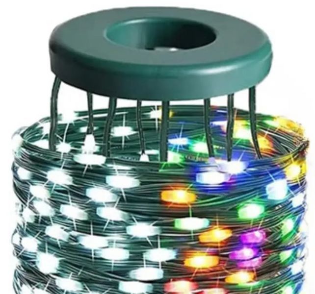 Гирлянда LED Конский хвост RGB USB с пультом 2м 10 нитей: На ёлку праздничная P000201 фото