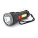 L-822 Фонарик ручной 5W LED+COB пластик: Встроенный аккумулятор компактный P00052 фото 1
