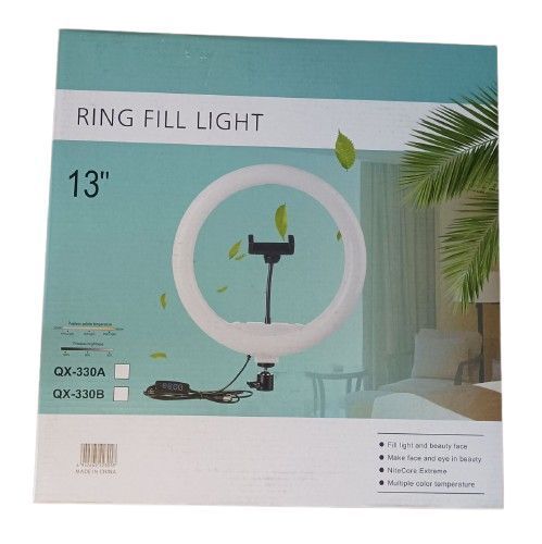 Ring Light LED Кільцева лампа 33см з тримачем для смартфона: Для блогерів та відео P000159 фото