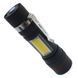 COP Ліхтар LED акумуляторний XPE+COB USB 2-в-1: Кишеньковий потужний P00039 фото 2