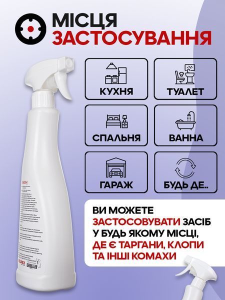 Venom Комплект від тарганів Spray 2&times;750мл + Gel 2&times;25мл: Повна обробка квартири К2 фото