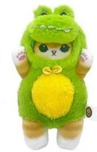 Anime Cat Mofusand Мягкая игрушка котик в костюме крокодила 25см: Плюш аниме P000133 фото