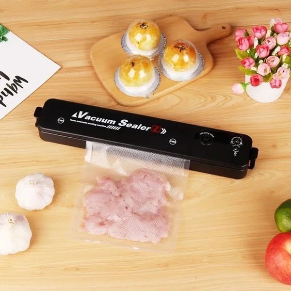 Vacuum Sealer ZFKK-0016 Вакуумный упаковщик 90W с пакетами Чёрный: Для кухни P000150 фото